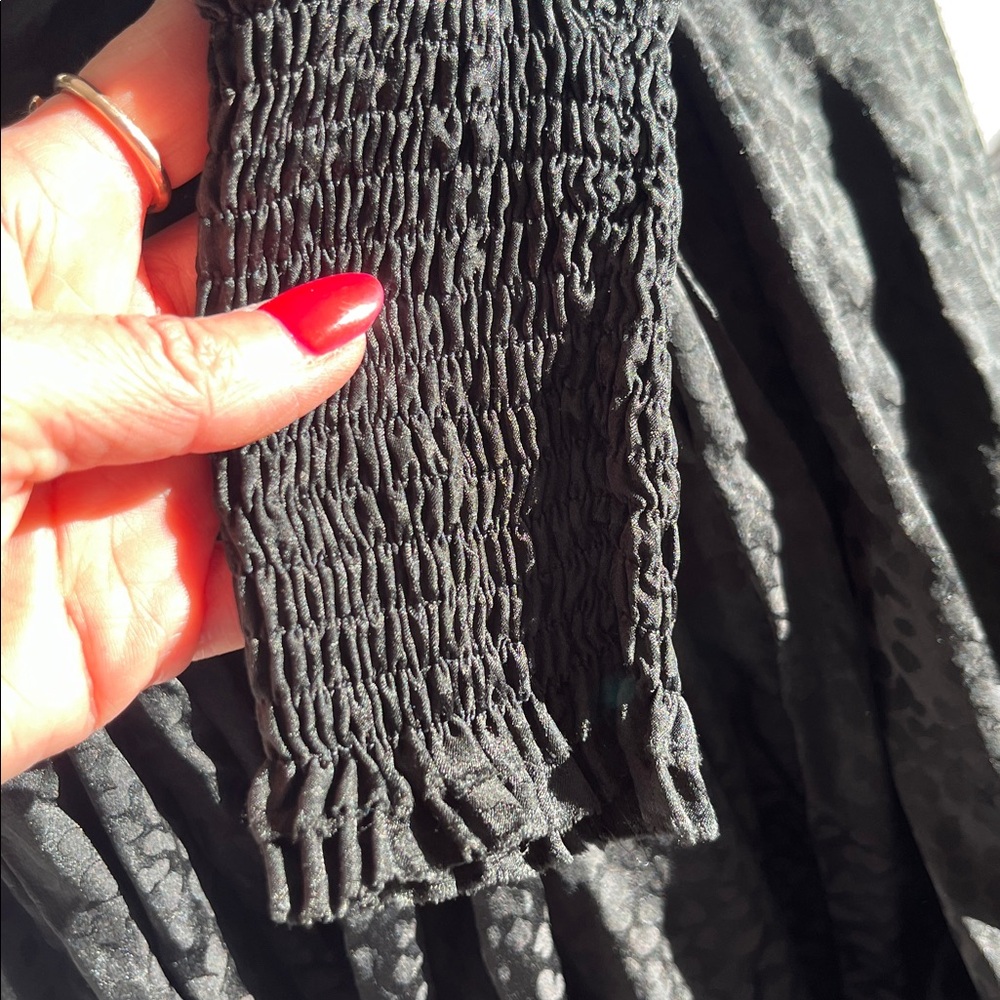 Balmain Black Long Sleeve Dress - Picture 10 of 12